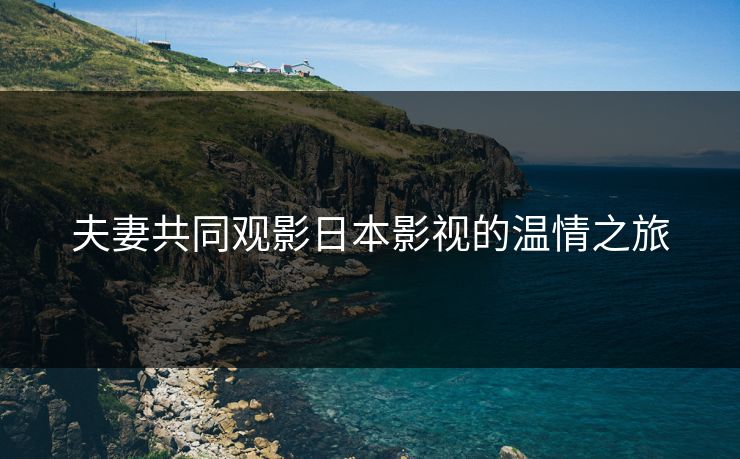 夫妻共同观影日本影视的温情之旅